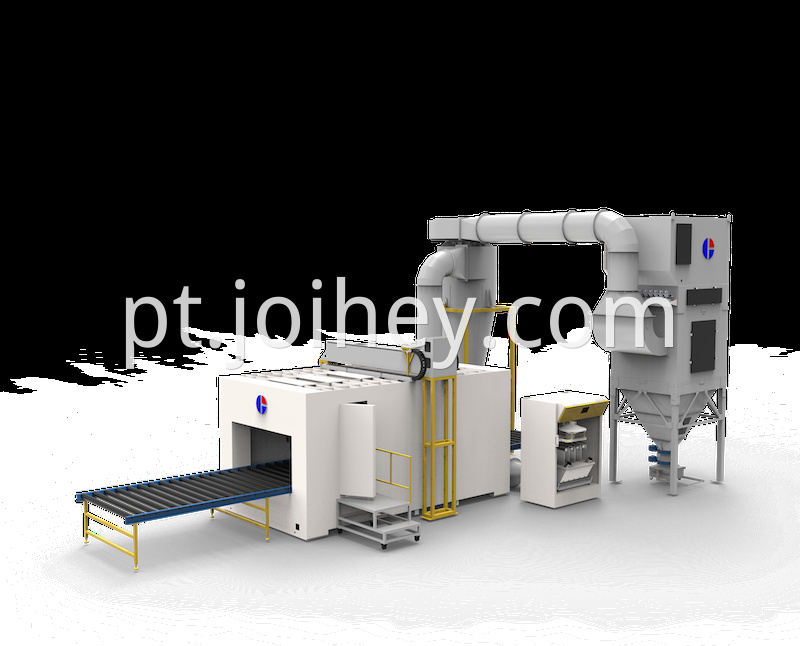 FCB Flat Conveyor Powder Coating Booth 